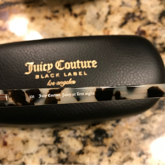New Designer Frames Black Label Juicy Couture Full Rim Eye Glasses Frames Luxury - Picture 5 of 9
